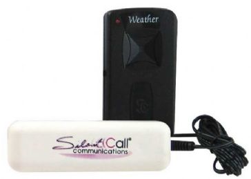Weather Alert Bed Shaker for Silent Call Receiver or Weather Alert Radio